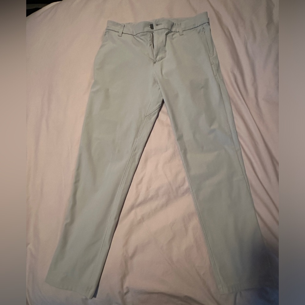 Lululemon Bone Gray Commission Classic Fit Pants